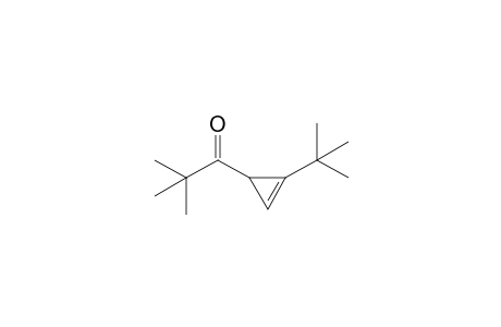 1-Propanone, 1-(2-tert-butyl-2-cyclopropen-1-yl)-2,2-dimethyl-