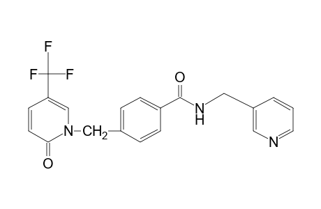 alpha-[2-oxo-5-(Trifluoromethyl)-1(2H)-pyridyl]-N-[(3-pyridyl)methyl]-p-toluamide