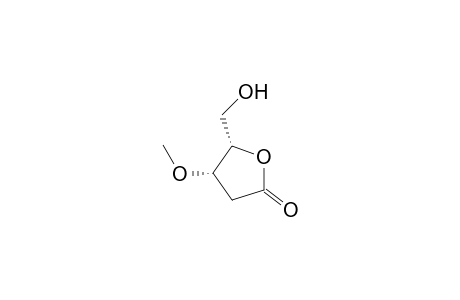 DL-erythro-Pentonic acid, 2-deoxy-3-O-methyl-, .gamma.-lactone