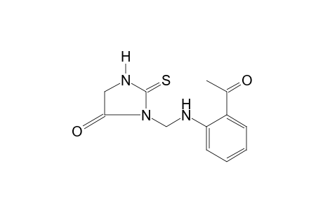 3-[(o-acetylanilino)methyl]-2-thiohydantoin