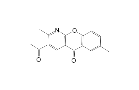 3-Acetyl-2,7-dimethyl-5H-[1]benzopyrano[2,3-b]pyridin-5-one