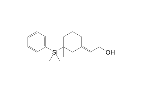 (2E)-2-[3-[dimethyl(phenyl)silyl]-3-methyl-cyclohexylidene]ethanol