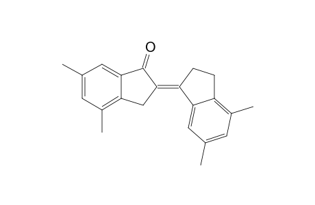 (2E)-2-(4,6-dimethyl-2,3-dihydroinden-1-ylidene)-4,6-dimethyl-3H-inden-1-one