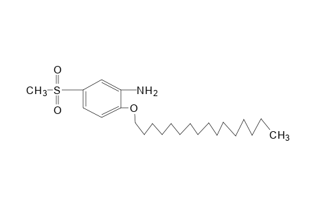 2-(hexadecyloxy)-5-(methylsulfonyl)aniline