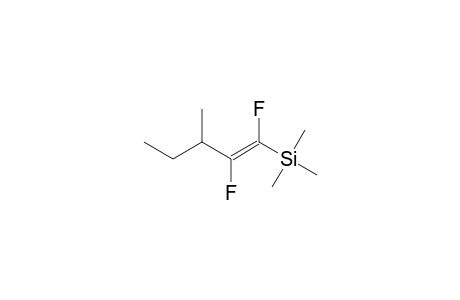 [(Z)-1,2-bis(fluoranyl)-3-methyl-pent-1-enyl]-trimethyl-silane