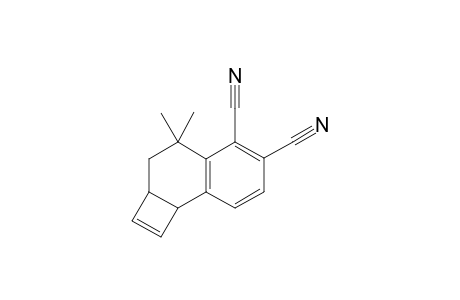 (2aRS,8bSR)-5,6-Dicyano-4,4-dimethyl-2a,3,4,8b-tetrahydrocyclobuta[a]naphthalene