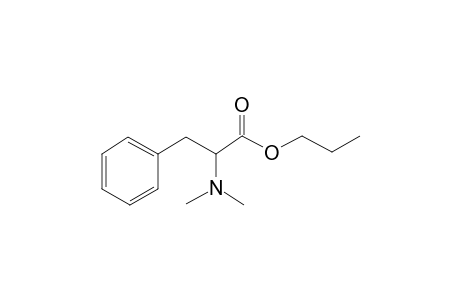 Alanine, N,N-dimethyl-3-phenyl-, propyl ester, L-