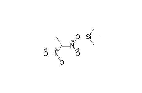 O-TRIMETHYLSILYL 1-NITROETHANENITRONATE