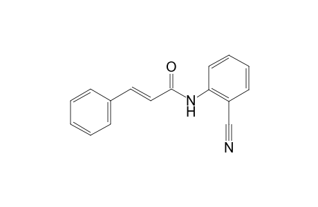 (2E)-N-(2-Cyanophenyl)-3-phenyl-2-propenamide