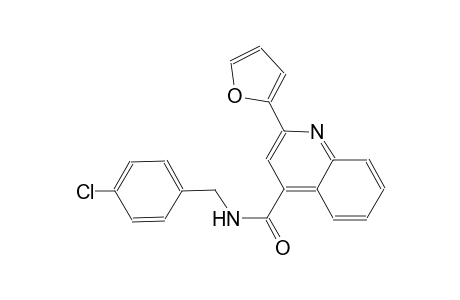 N-(4-chlorobenzyl)-2-(2-furyl)-4-quinolinecarboxamide