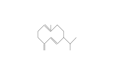 1,6-CYCLOOCTADIENE, 1-METHYL-5-METHYLENE-8-(1-METHYLETHYL)-
