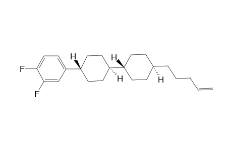 trans-1-(3,4-Difluorophenyl)-4-[trans-4-(4-penten-1-yl)cyclohexyl]cyclohexane