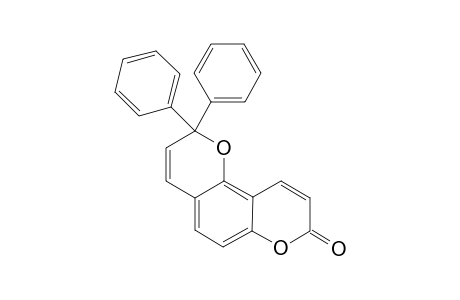2,8-Dihydro-2,2-diphenylpyrano[2,3-f]-[1]-benzopyran-8-one