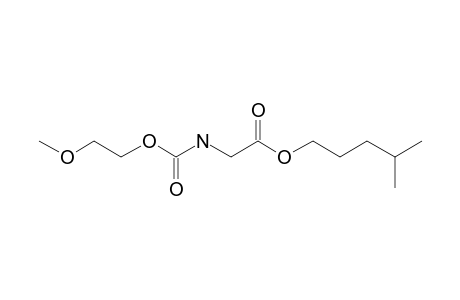 Glycine, N-(2-methoxyethoxycarbonyl)-, isohexyl ester