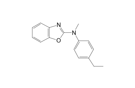 N-(4-Ethylphenyl)-N-methyl-1,3-benzoxazol-2-amine, N-methyl (isomer 1)