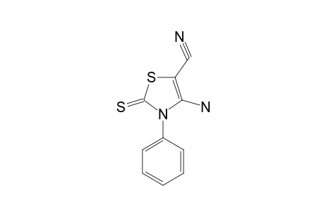 4-amino-3-phenyl-2-thioxo-4-thiazoline-5-carbonitrile