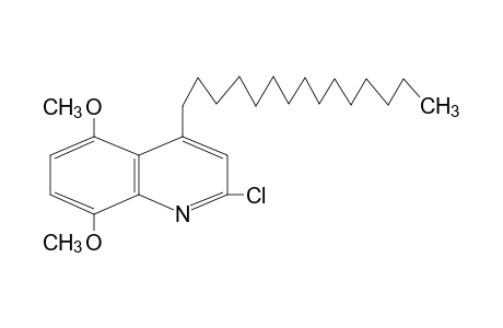 2-chloro-5,8-dimethoxy-4-pentadecylquinoline