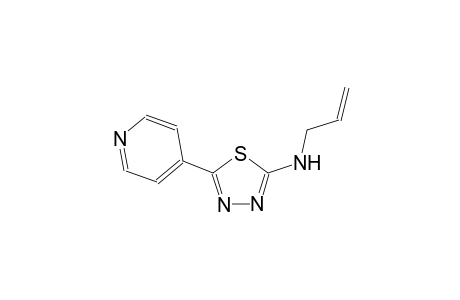 N-allyl-5-(4-pyridinyl)-1,3,4-thiadiazol-2-amine