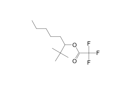 trifluoroacetic acid, 2,2-dimethyl-3-octyl ester