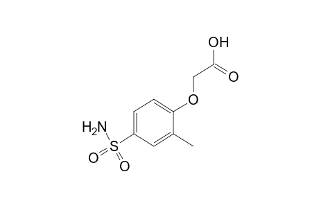 [(4-sulfamoyl-o-tolyl)oxy]acetic acid