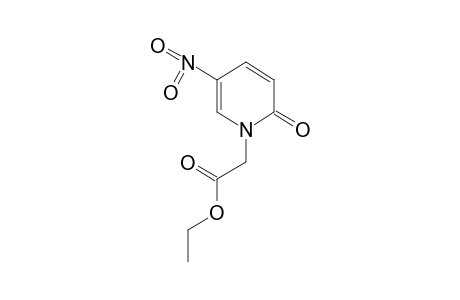 5-nitro-2-oxo-1(2H)-pyridineacetic acid, ethyl ester