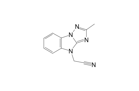 2-(2-Methyl-[1,2,4]triazolo[1,5-a]benzimidazol-4-yl)acetonitrile