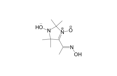 4-(1-Hydroxyiminoethyl)-2,2,5,5-tetramethyl-3-imidazoline-3-oxide-1-oxyl