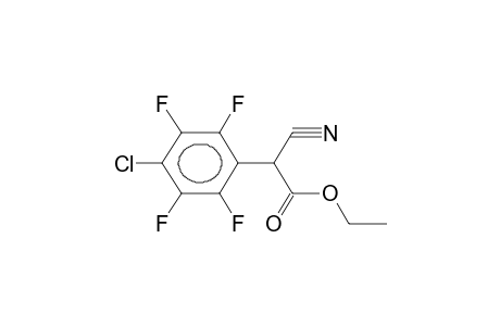 ETHYL (4-CHLOROTETRAFLUOROPHENYL)CYANOACETATE