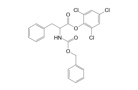N-CARBOXY-3-PHENYL-DL-ALANINE, N-BENZYL 2,4,6-TRICHLOROPHENYL ESTER