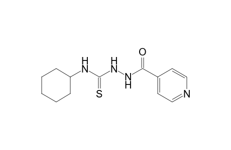 4-cyclohexyl-1-isonicotinoyl-3-thiosemicarbazide