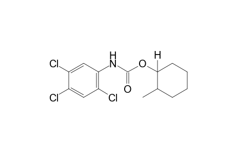 2,4,5-trichlorocarbanilic acid, 2-methylcyclohexyl ester