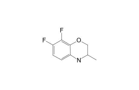 7,8-DIFLUORO-2,3-DIHYDRO-3-METHYL-4H-BENZOXAZINE