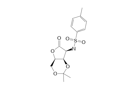 O(3),O(4)-ISOPROPYLIDENE-(2R,3S,4R)-(-)-3-HYDROXY-4-HYDROXYMETHYL-2-TOSYLAMINOBUTYROLACTONE