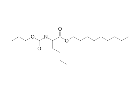 L-Norleucine, N-propoxycarbonyl-, nonyl ester