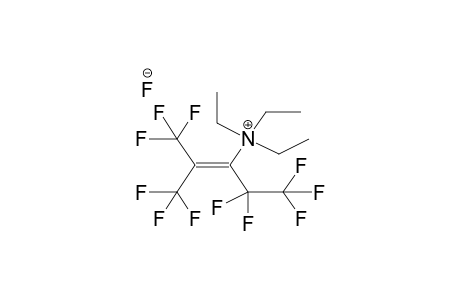 3-TRIETHYLAMMONIO-PERFLUORO-2-METHYL-2-PENTENE FLUORIDE