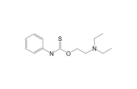 O-(2-diethylaminoethyl) N-phenylcarbamothioate