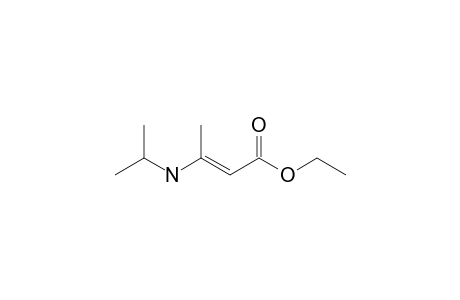 Ethyl 3-(N-isopropyl)amino-2-butenoate