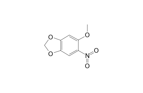 1,3-Benzodioxole, 5-methoxy-6-nitro-