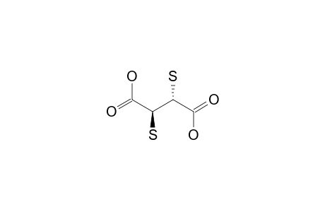 (2R,3S)-2,3-Disulfanylbutanedioic acid