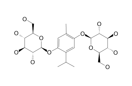 THYMOQUINOL-2,5-O-BETA-DIGLUCOPYRANOSIDE