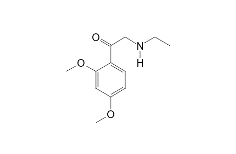 2-Ethylamino-2',4'-dimethoxyacetophenone