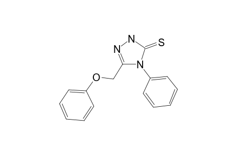 2,4-Dihydro-5-(phenoxymethyl)-4-phenyl-3H-1,2,4-triazole-3-thione