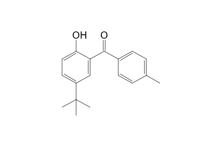 5-Tert-butyl-2-hydroxy-4'-methylbenzophenone