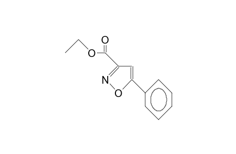 5-Phenyl-isoxazole-3-carboxylic acid, ethyl ester