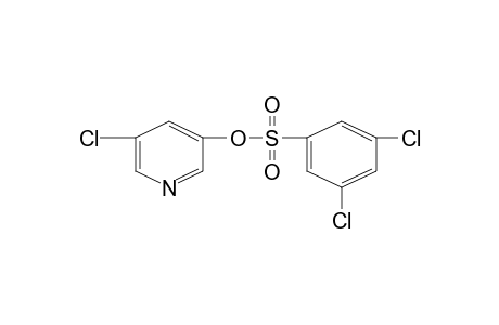 5-chloro-3-pyridinol, 3,5-dichlorobenzenesulfonate (ester)