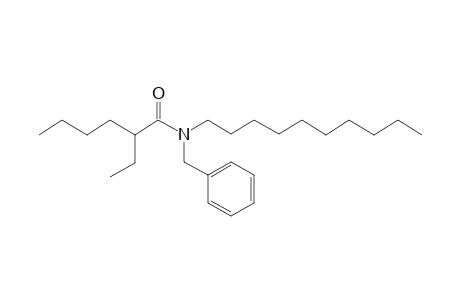 Hexanoylamide, 2-ethyl-N-benzyl-N-decyl-