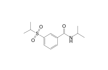 N-isopropyl-m-(isopropylsulfonyl)benzamide