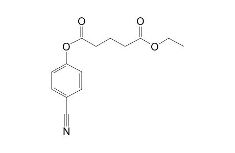 Glutaric acid, 4-cyanophenyl ethyl ester