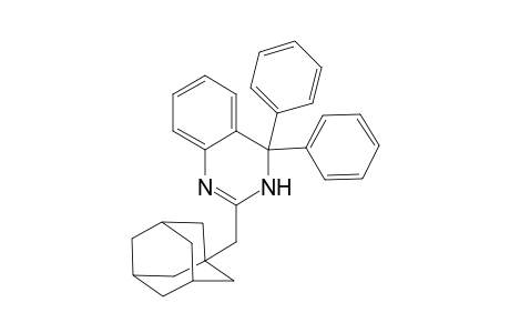 Quinazoline, 3,4-dihydro-4,4-diphenyl-2-(tricyclo[3.3.1.1(3,7)]dec-1-ylmethyl)-