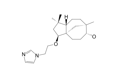 2-BETA-(2-(IMIDAZOL-1-YL)-ETHOXY)-CLOVAN-9-ALPHA-OL